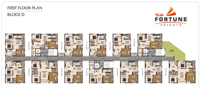 Project Image of 1025.0 - 1900.0 Sq.ft 2 BHK Apartment for buy in Teja Fortune Heights