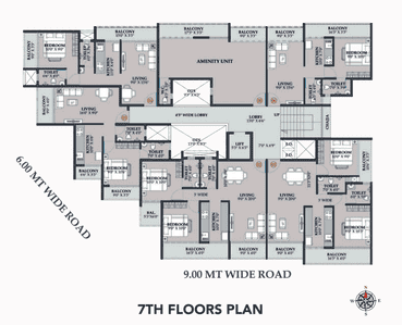 Project Image of 362.42 - 569.84 Sq.ft 1 BHK Apartment for buy in Gloria Greens