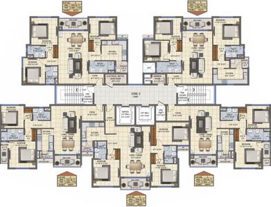 Project Image of 634.0 - 3598.0 Sq.ft 2 BHK Apartment for buy in VGN Fairmont