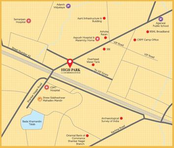 Project Image of 818.0 - 1024.0 Sq.ft 2 BHK Apartment for buy in Rajat High Park Phase III