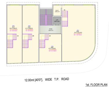 Project Image of 1289.73 - 1343.87 Sq.ft 3 BHK Apartment for buy in Rajveer Avenue 294