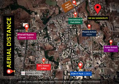 Project Image of 472.64 - 738.94 Sq.ft 1 BHK Apartment for buy in S B Sai Sanskruti Phase 5