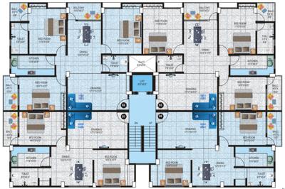 Project Image of 943.0 - 1552.0 Sq.ft 2 BHK Apartment for buy in DPM Keshav Enclave