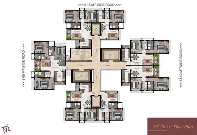 Project Image of 449.0 - 1009.0 Sq.ft 1 BHK Apartment for buy in JPV Adinath