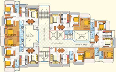Project Image of 602.0 - 644.0 Sq.ft 2 BHK Apartment for buy in DBR Paramount Heights