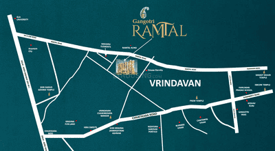 Project Image of 860.0 - 1216.0 Sq.ft 1 BHK Apartment for buy in Gangotri Ramtal