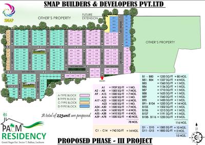 Smap Palm Residency Layout Plan 1