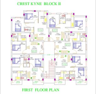 Project Image of 544.0 - 850.0 Sq.ft 1 BHK Apartment for buy in Crest Kyne Phase 1
