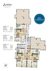Project Image of 1415.0 - 1987.0 Sq.ft 3 BHK Apartment for buy in Ayodhya Enclave