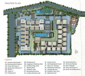 Project Image of 1324.0 - 3103.0 Sq.ft 2 BHK Apartment for buy in NSL East County