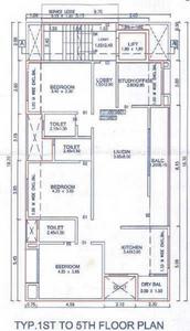 Project Image of 0.0 - 1433.54 Sq.ft 3.5 BHK Apartment for buy in Soil AIR