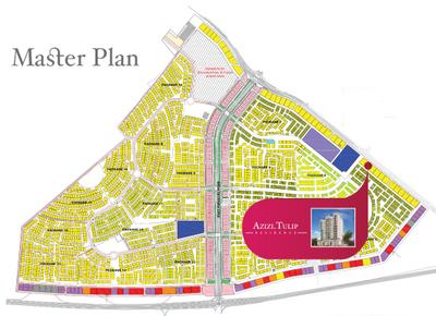 Project Image of 895.0 - 1762.6 Sq.ft 1 BHK Apartment for buy in Azizi Tulip Residence