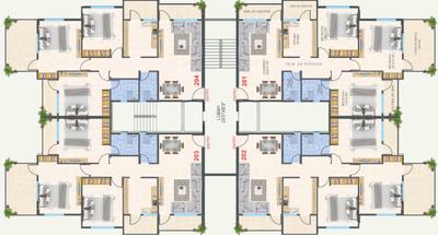 Gajanan Palace Cluster Plan 1