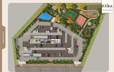 Project Image of 980.0 - 1105.0 Sq.ft 2 BHK Apartment for buy in Radiant Kaira