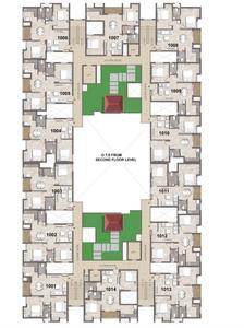 Project Image of 909.0 - 927.0 Sq.ft 2 BHK Apartment for buy in Jain Ananya
