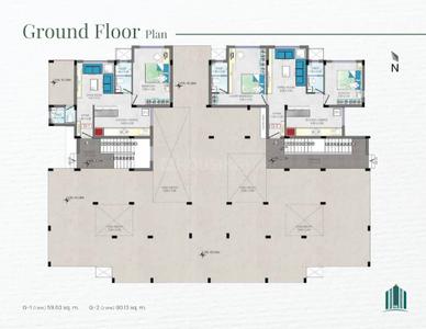 Project Image of 617.53 - 670.59 Sq.ft 1 BHK Apartment for buy in Salbelina Residency