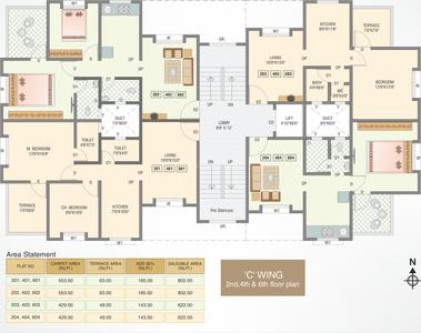 Project Image of 433.0 - 612.0 Sq.ft 1 BHK Apartment for buy in Harikrupa Chintamani Nivas