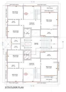 Project Image of 1134.62 - 2045.25 Sq.ft 3 BHK Apartment for buy in Siddhi Vinayak Divine Rivera