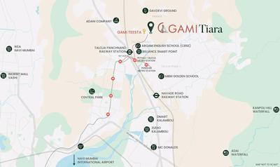 Project Image of 349.0 - 437.0 Sq.ft 1 BHK Apartment for buy in Gami Tiara