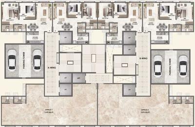 Project Image of 415.0 - 700.0 Sq.ft 1 BHK Apartment for buy in Adityaraj Supreme