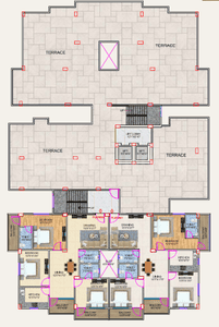 Project Image of 804.5 - 1135.6 Sq.ft 2 BHK Apartment for buy in Shri The Platinum Residency