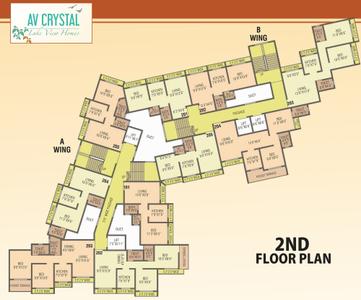 Project Image of 385.0 - 616.0 Sq.ft 1 BHK Apartment for buy in AV Crystal