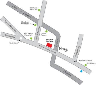 Project Image of 1397 Sq.ft 3 BHK Apartment / Flat for sale in Garia, Sonarpur for Rs. 12000000