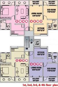 Project Image of 650 Sq.ft 1 BHK Apartment / Flat for sale in Kondhwa for Rs. 4300000