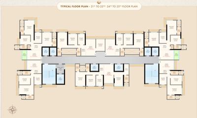 Project Image of 660.0 - 986.0 Sq.ft 2 BHK Apartment for buy in Shree Om Paradise CHSL