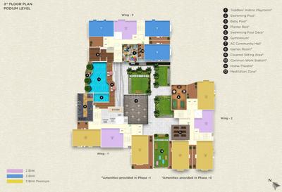 Project Image of 635.0 - 899.0 Sq.ft 2 BHK Apartment for buy in Signum Sampurna Phase 2