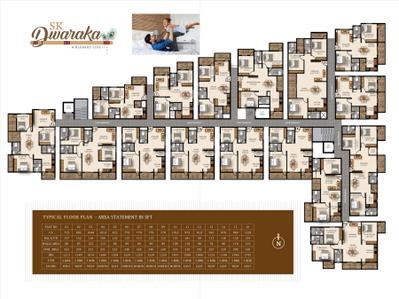 Project Image of 1400 Sq.ft 3 BHK Apartment / Flat for sale in Horamavu for Rs. 12850000