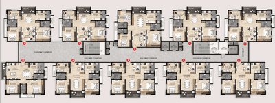 Project Image of 1280.0 - 2410.0 Sq.ft 2 BHK Apartment for buy in The Tamarind