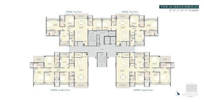 Project Image of 3552 Sq.ft 4 BHK Apartment / Flat for sale in Pipliyahana for Rs. 47952000