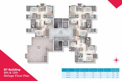 Project Image of 668.0 - 990.0 Sq.ft 2 BHK Apartment for buy in Majestique Rhythm County Phase III