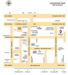Dhilli Maruthi Avenue Location Plan 1