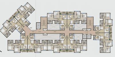 Project Image of 1007.0 - 1205.0 Sq.ft 2 BHK Apartment for buy in Kumar Megapolis Smart Homes 2