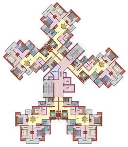 Project Image of 1005.0 - 1850.0 Sq.ft 2 BHK Apartment for buy in Adel Landmarks Divine Court