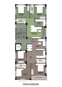 Project Image of 948.0 - 1268.0 Sq.ft 2 BHK Apartment for buy in Team Fagun Apartment