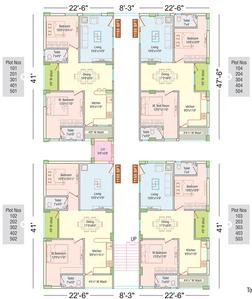 Project Image of 0.0 - 1155.0 Sq.ft 2 BHK Apartment for buy in APR Praveens Prime