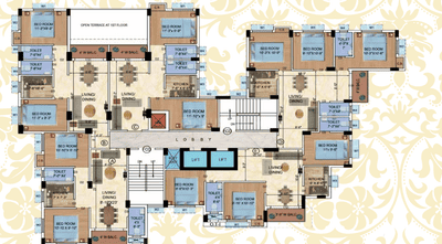 Project Image of 915.0 - 1332.0 Sq.ft 2 BHK Apartment for buy in Rajwada Grand Avenue