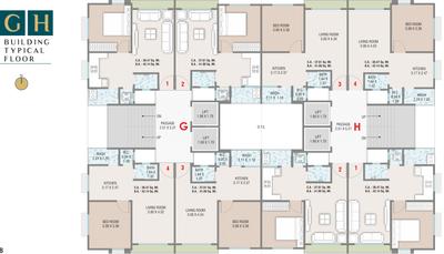 Project Image of 377.92 - 654.66 Sq.ft 1 BHK Apartment for buy in Nawab Heritage