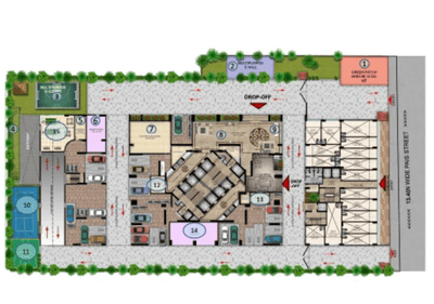 Project Image of 875 Sq.ft 2 BHK Apartment / Flat for sale in Jacob Circle for Rs. 35000000