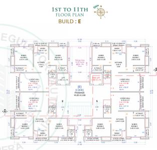 Project Image of 559.4 - 750.24 Sq.ft 2 BHK Apartment for buy in Harmony Firdos Heights