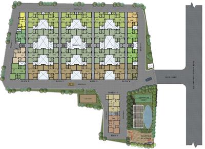 Project Image of 1107.0 - 1334.0 Sq.ft 3 BHK Apartment for buy in RSK Orchid Garden