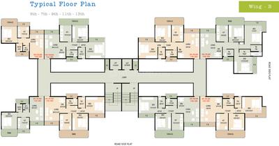 Project Image of 695.0 - 1760.0 Sq.ft 1 BHK Apartment for buy in Shelter Riverside