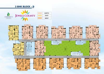 Project Image of 1134.0 - 1955.0 Sq.ft 2 BHK Apartment for buy in Asrithas Jewels County