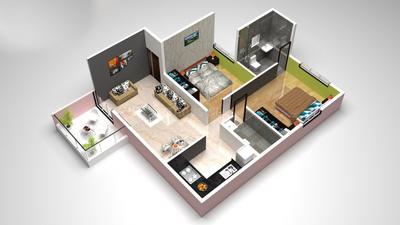 Project Image of 447.0 - 613.0 Sq.ft 1 BHK Apartment for buy in Ravitej