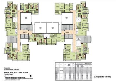 Project Image of 335.0 - 557.0 Sq.ft 1 BHK Apartment for buy in Puraniks Grand Central