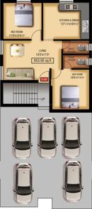 Project Image of 469.0 - 908.0 Sq.ft 1 BHK Apartment for buy in VGK Sumangali