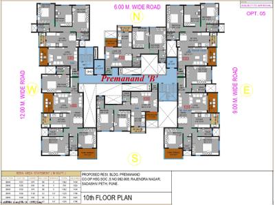 Project Image of 759.0 - 1326.0 Sq.ft 2 BHK Apartment for buy in Premanand A & B